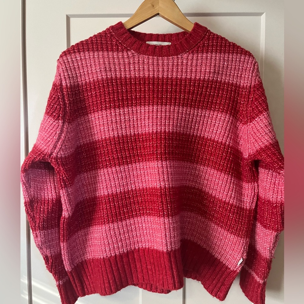 Tiny Cottons Big Sister rugby striped sweater.